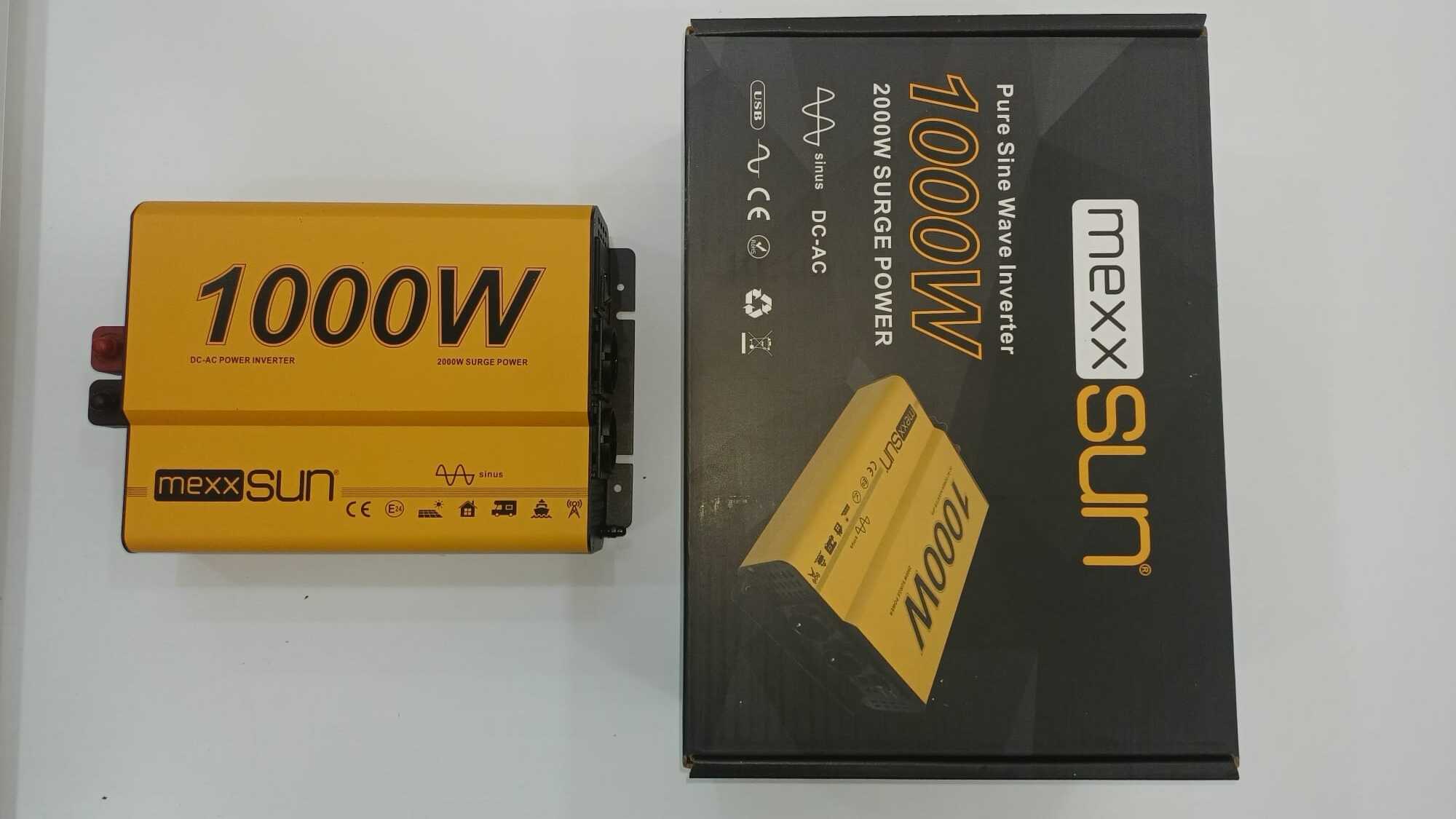 MEXXSUN 1000 WATT TAM SİNÜS İNVERTÖR  12 V