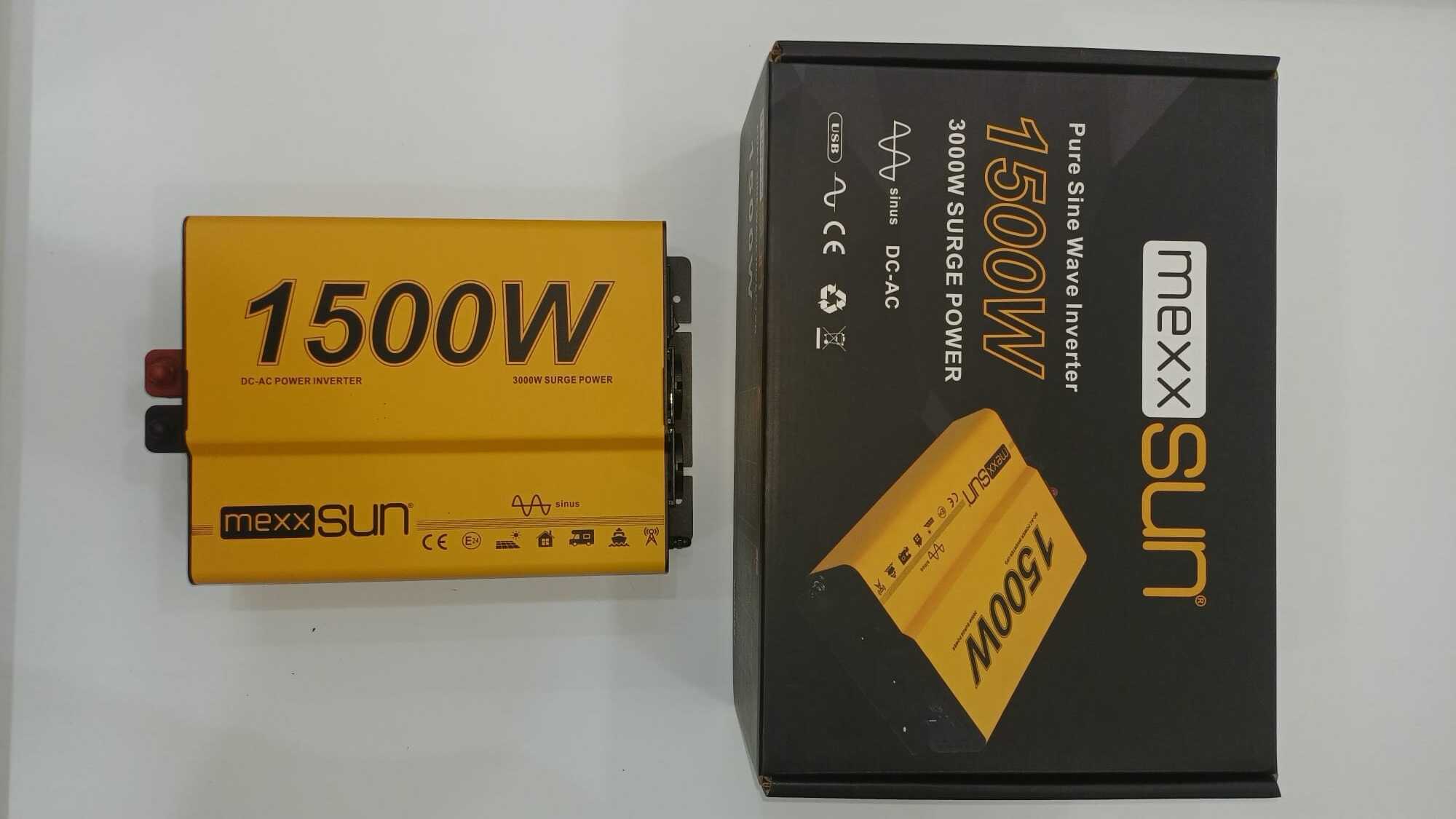 MEXXSUN 1500 WATT TAM SİNÜS İNVERTÖR 12 VOLT